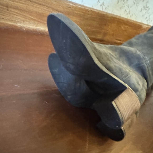 Lucky Brand Knee High Boots in Olive - Picture 7 of 8